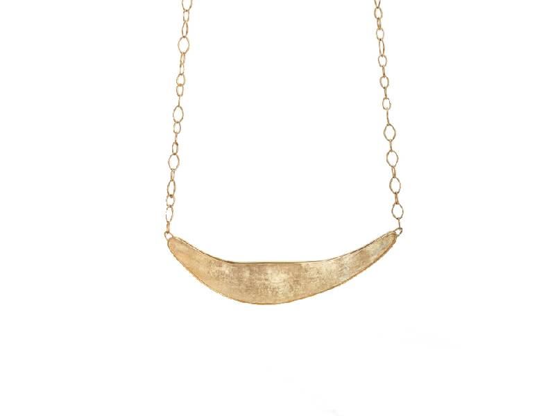 18KT YELLOW GOLD NECKLACE WITH ADJUSTABLE CHAIN LUNARIA MARCO BICEGO CB2614 Y02